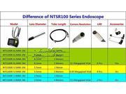 Chunzao Dia 8.2mm 2.7 LCD NTS100 Endoscope Borescope S.9nake Inspection Tube Camera DVR