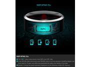 Chunzao JAKCOM TimeR Smart Ring R3 Waterproof App Enabled Rings App Enabled Wearable Technology with Health Stone Universal For iphone IOS and All Android Wind