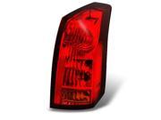 Cadillac CTS 4 Door Sedan Red Clear Rear Tail Light Brake Lamp Passenger Right Side Replacement