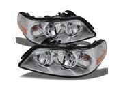 Lincoln Town Car Halogen Type Replacement Chrome Headlights Driver Passenger Head Lamps Pair New