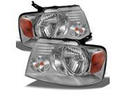 Ford F150 Lincoln Mark LT OE Replacement Headlights Driver Passenger Head Lamps Pair New