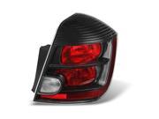 Nissan Sentra 2.5L SE R Model Black Rear Tail Light Brake Lamp Passenger Right Side Replacement