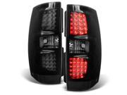 Chevy Suburban / Tahoe GMC Yukon / Yukon XL SUV Black Smoked LED Tail Lights Replacement Pair Set Chevy Suburban / Tahoe GMC Yukon / Yukon XL SUV Black Smoked LED Tail Lights Replacement Pair Set
