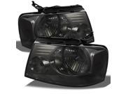 Ford F150 Lincoln Mark LT OE Replacement Black Headlights Driver Passenger Head Lamps Pair New
