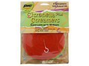 PIC CPS4 Citronella Infused Streamers 4 pk