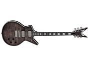 Dean Guitars DCR CADI1980 TBKS Custom Run 13 Cadi 1980 Trans Black Satin With Case