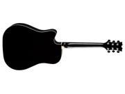 Dean Guitars SADC CBK St. Augustine Dread Cutaway Acoustic Electric Classic Black