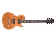 Luna Guitars APL PCE Apollo Profile Etched Peace Design Mahogany
