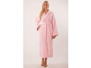 100% Turkish Cotton Adult Terry Shawl Robe Pink Adult One Size