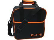 Elite Basic Single Tote Orange Bowling Bag