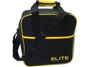 Elite Basic Single Tote Yellow Bowling Bag
