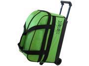 Tenth Frame Basic Double Roller Lime Bowling Bag