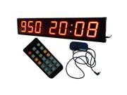 Godrelish 4 LED wall Clock count down timer for Indoor outdoor wall clock