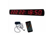 GODRELISH 4 9 Digits LED Countdown up Clock flipping in Days Hours Minutes Seconds IR Remote