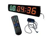 Godrelish 4 Fitness Crossfit Interval Timer LED Digital Wall Clock Training