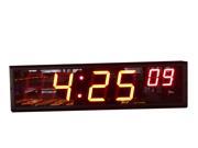 GODRELISH New Design 4 HH MM 2.3 ss Led Countdown Timer Wall LED digit Clock