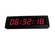 GODRELISH 1.8 LED Wall Clock Hours Minutes Seconds Format with Countdown timer countup