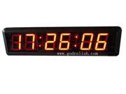 GODRELISH 1.8 LED Wall Clock Hours Minutes Seconds Format with Countdown timer countup