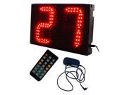 GODRELISH 6 high character 2 digits led days countdown timer Support up to 99 days countdown IR Remote Control