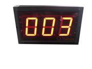 Godrelish 3 inch LED Days Countdown or Countup Timer Max 999 Days Event Reminder Counter IR Remote Control