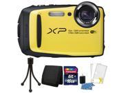 Fujifilm FinePix XP90 16MP Waterproof Digital Camera with 16GB Top Accessory Kit