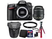 Nikon D7200 24.2MP Digital SLR Camera with 52mm UV Filter and Best Value Kit International Version