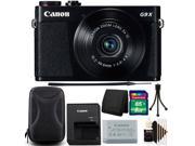 Canon PowerShot G9X 20.2M Full HD Wi Fi Digital Camera with 8GB Top Value Kit