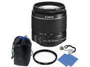 Canon EF S 18 55mm f 3.5 5.6 IS II Lens Top Accessory Kit for EOS Rebel T5 T6