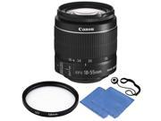 Canon EF S 18 55mm f 3.5 5.6 IS II Lens Accessory Bundle for Canon T5 T6