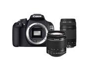 Canon EOS Rebel 1200D T5 18MP DSLR Camera 18 55mm 75 300mm Lens