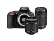 Nikon D5500 24.2 MP Digital SLR Camera 18 55mm 70 300mm Lens International Version