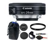 Canon EF S 24mm f 2.8 STM Lens Kit for Canon DSLR Cameras