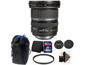 Canon EF S 10 22mm f 3.5 4.5 USM Lens with 32GB Accessory Bundle for Canon