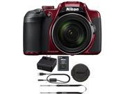 Nikon B700 Coolpix Compact System Camera Red