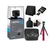 GoPro HERO5 Session 4K Waterproof Action Camera plus 16GB Deluxe Accessory Kit