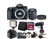 Canon EOS 70D 20.2MP Digital SLR Camera with 40mm 2.8 Lens 64GB Accessory Kit