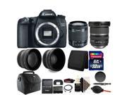 Canon EOS 70D 20.2MP D SLR Camera with 18 55mm 10 22mm Lens Accessories