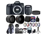 Canon EOS 70D 20.2MP D SLR Camera with 18 55mm 40mm 2.8 Lens Accessories