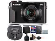 Canon G7X Mark II PowerShot 20.1MP Digital Camera Black with 32GB Accessory Kit