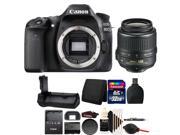 Canon EOS 80D 24.2MP Digital Camera with Battery Grip 32GB Accessory Kit