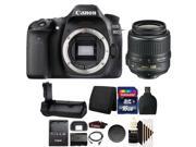 Canon EOS 80D 24.2MP Digital Camera with Battery Grip 16GB Accessory Kit