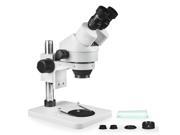 Vision Scientific VS 1E Binocular Zoom Stereo Microscope 10x Widefield Eyepiece 0.7x 4.5x Zoom Range 7x 45x Magnification Range Pillar Stand