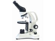 Vision Scientific LED Microscope 40 800X Magnification Reverse Nosepiece LED Illumination with Intensity Control Coarse and Fine Focus 110V Operation