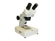 Vision Scientific MS30L Series Dual Power Binocular Stereo Microscope LED Illumination 10X 30X