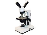 Vision Scientific ME90T Series Dual View Microscope 1.25 Abbe Condenser rechargeable LED cordless