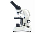 Vision Scientific LED Microscope 40 400X Magnification Reverse Nosepiece LED Illumination with Intensity Control Coarse and Fine Focus 110V Operation