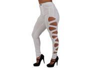 GP4607 – High Waist Supper Stretch Sexy Side Cut Design Skinny Color Jeans