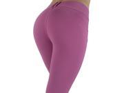 U Turn Style 1119 Butt lifting Levanta Cola Skinny Leg Premium French Terry Fashion Moleton in Orchid Size L