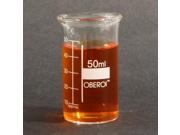 50 ml Glass Beaker Tall Form Graduated with Spout