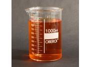 1000 ml Glass Beaker Low Form Graduated with Spout